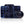 NutriChef 6 Piece Non Stick Kitchen Oven Carbon Steel Baking Pans, Blue Diamond