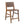 Nebuluxe Faux Leather Woven Counter Stool
