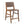 Nebuluxe Faux Leather Woven Counter Stool