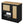 Feeding Station with 2 Lockers and Elevated Bowls - Black