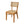 Netro Acacia Wood Dining Chair with Light Brown Wicker