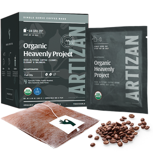 Organic Heavenly Project Decaf Coffee Singles