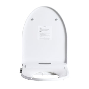 Smart Bidet Toilet Seat with Adjustable Heated Seat - White