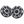 MB Quart NP1-116 Nautic Premium 6.5 Inch Marine Speaker Pair w/ 3 Grills, Black - TRAPSKI