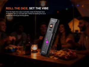 Fenix E08R UE Multi-Light EDC Flashlight With Red Light & Green Laser