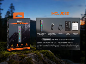 Fenix E08R UE Multi-Light EDC Flashlight With Red Light & Green Laser