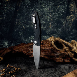 Omen Folding Knife with G10 Handle