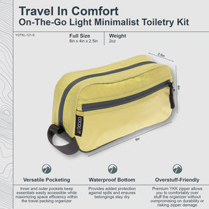 On-The-Go Toiletry Kit Light - TRAPSKI