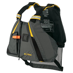 Onyx Movement Dynamic Paddle Sports Vest - Yellow/Grey - M/L - TRAPSKI