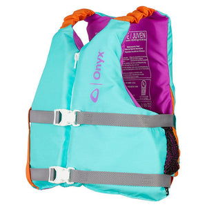 Onyx Youth Universal Paddle Vest - Aqua - TRAPSKI