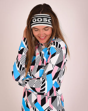 OOSC Après Headband - Black, White - TRAPSKI