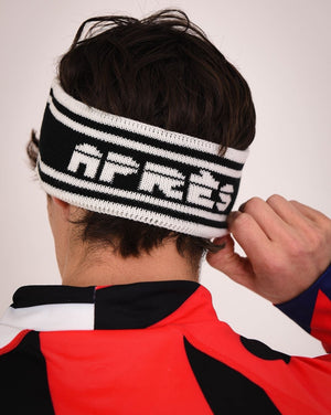 OOSC Après Headband - Black, White - TRAPSKI