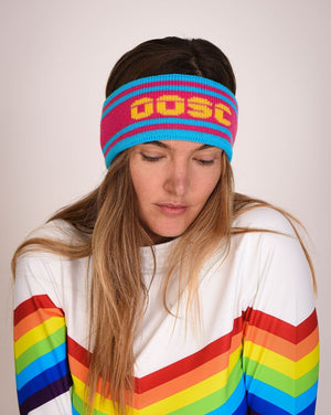OOSC Après Headband - Blue, Pink, Yellow - TRAPSKI