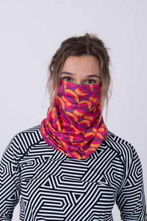 OOSC Neckwarmer - That 70's Show Print - TRAPSKI