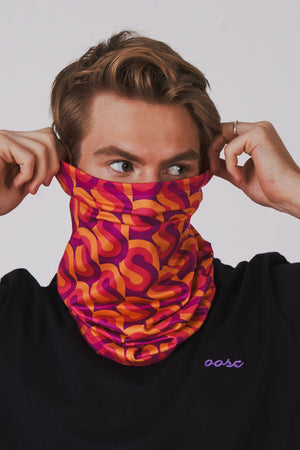 OOSC Neckwarmer - That 70's Show Print - TRAPSKI