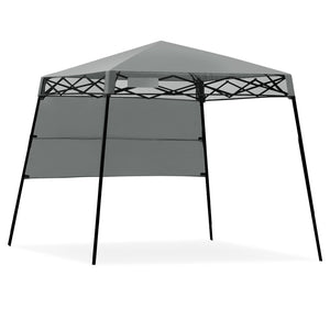 7 x 7 Feet Sland Adjustable Portable Canopy Tent with Backpack