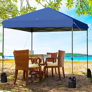 8’x8' Outdoor Pop up Canopy Tent w/Roller Bag