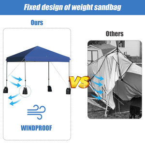 8’x8' Outdoor Pop up Canopy Tent w/Roller Bag