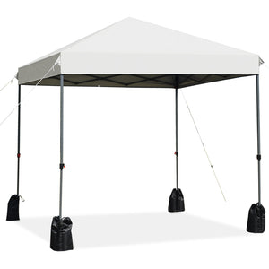 8’x8' Outdoor Pop up Canopy Tent w/Roller Bag
