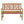 2-Person Wooden Outdoor Bench with Cozy Armrest and Backrest