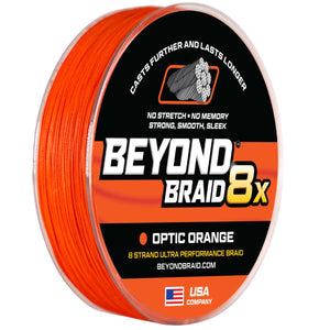 Optic Orange 8X- Ultra Performance 8 Strand - TRAPSKI