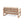 Outdoor Acacia Wood Loveseat and Coffee Table Set with Cushions