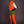 Yeh Man Men's Ski & Snowboard Jacket - Orange, Khaki & White