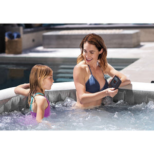 Intex PureSpa Plus 6 Person Inflatable Hot Tub with Adjustable Seats (2 Pack)