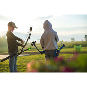 Genesis Archery Compound Bow Adjustable Sizing for Right Handed, Purple (2 Pack)