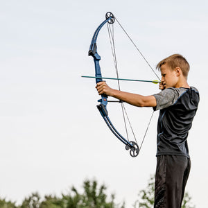 Genesis Archery Compound Bow Adjustable Sizing for Right Handed, Purple (2 Pack)