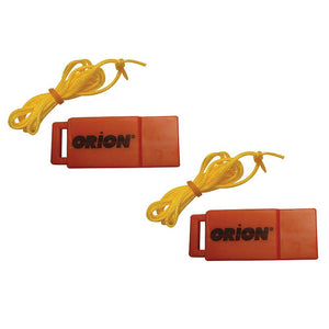 Orion Safety Whistle w/Lanyards - 2-Pack - TRAPSKI
