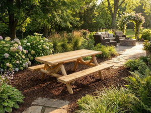 Outdoor Farmhouse Dining Table