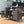 Outdoor Kitchen Island Bar Cart with Stainless Steel Top - Natural Finish