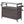 Outdoor Kitchen Island Bar Cart with Stainless Steel Top - Natural Finish