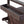 Outdoor Kitchen Island Bar Cart with Stainless Steel Top - Natural Finish
