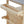 Outdoor Kitchen Island Rolling Bar Cart with Stainless Steel Top - Natural