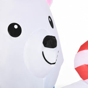 Outsunny 5ft Christmas Inflatable Outdoor Decoration