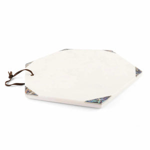 Ovada Hexagonal Marble Charcuterie Board