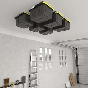 Overhead Storage Bin Rail System - TRAPSKI