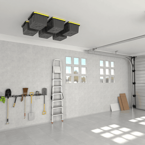 Overhead Storage Bin Rail System - TRAPSKI