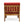 Grenada 8 Seater Acacia Wood Sectional Sofa Set, Teak + Red