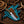 Pancake Leg Sheath Cowboy Field Knife – Rasp Steel Blade & Turquoise Pinecone Handle