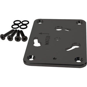 Panther Spare Bow Mount Base Kit f/ King Pin - Black - Powder Coat - TRAPSKI