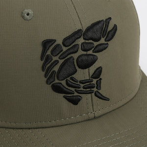 Rock Fish 3-D Puff Embroidery Performance RipStop Fishing Hat