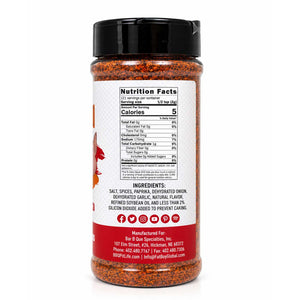 Premium All Purpose Gluten Free Keto Friendly BBQ Rub 8.6 oz
