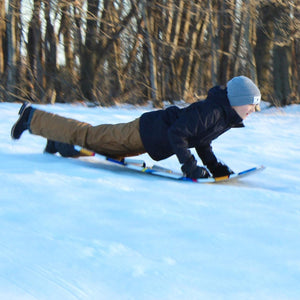 Flexible Flyer Snow Screamer 47 Inch 2 Person Foam Snow Sled for Kids and Adults