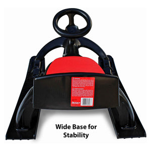 Flexible Flyer PT Blaster Plastic Steering Snow Ski Sled with Brakes and Seat