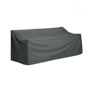 Patio 3 Seater Sofa Cover with Durable UV-Resistant Fabric - Beige or Dark Gray