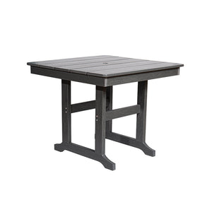 HDPE Outdoor Patio Dining Set with Table and 4 Chairs - Weather-Resistant