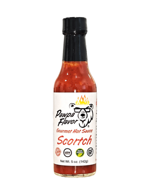 Pawpa Flavor Scortch Hot Sauce
